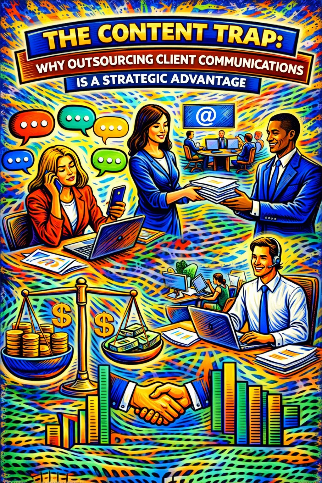 The Content Trap: Why Outsourcing Client Communications is a Strategic Advantage